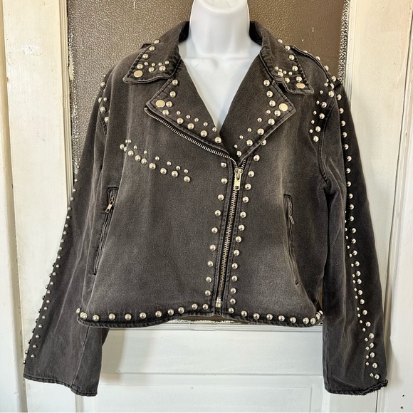 BuddyLove Bianca Studded Denim Jacket - Picture 2 of 5